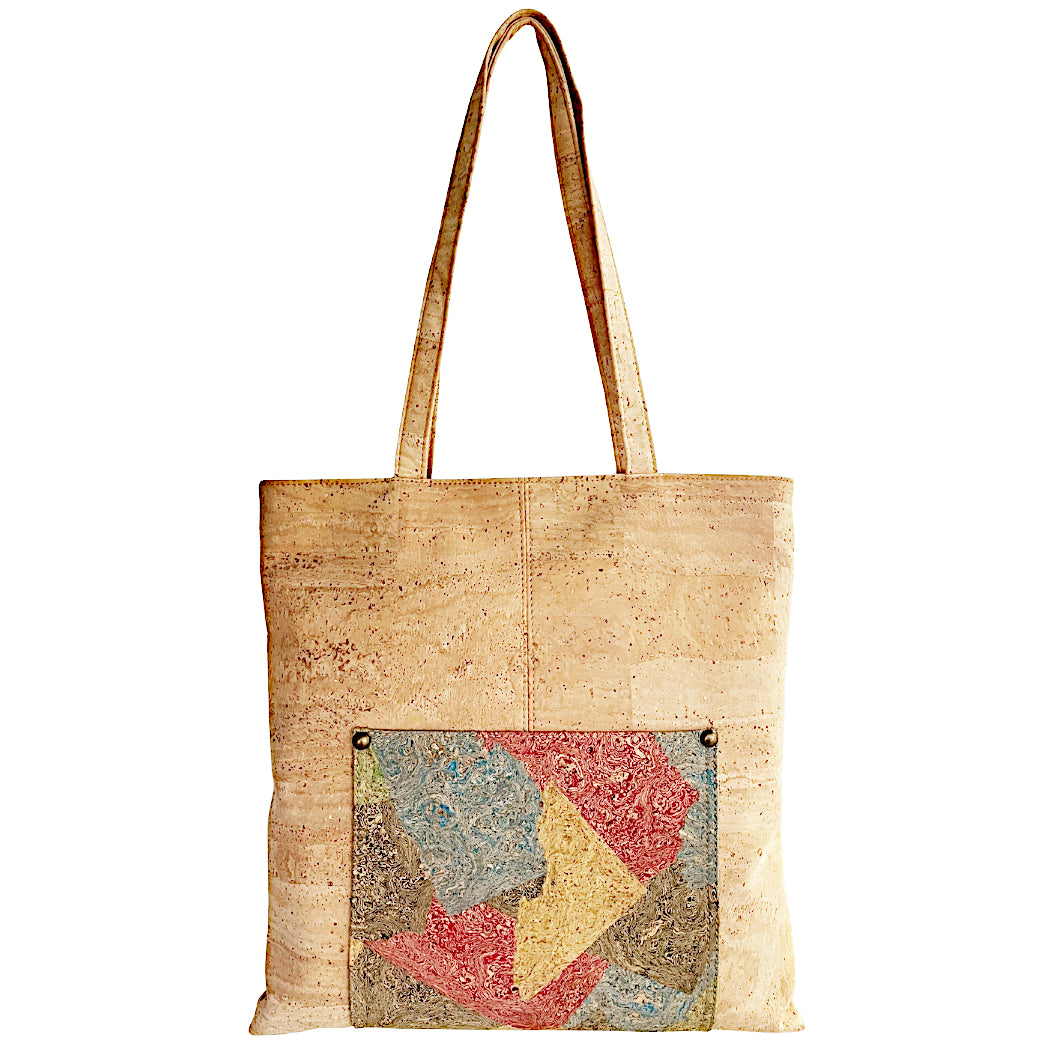 Cork Square shopping bag - Cork and Company | Made in Portugal | Vegan Eco-Friendly Fashion