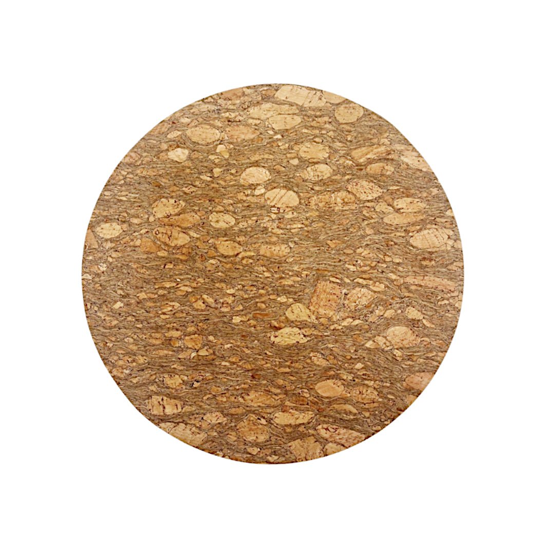 Cork Round Placemat - Cork and Company | Made in Portugal | Vegan Eco-Friendly Fashion