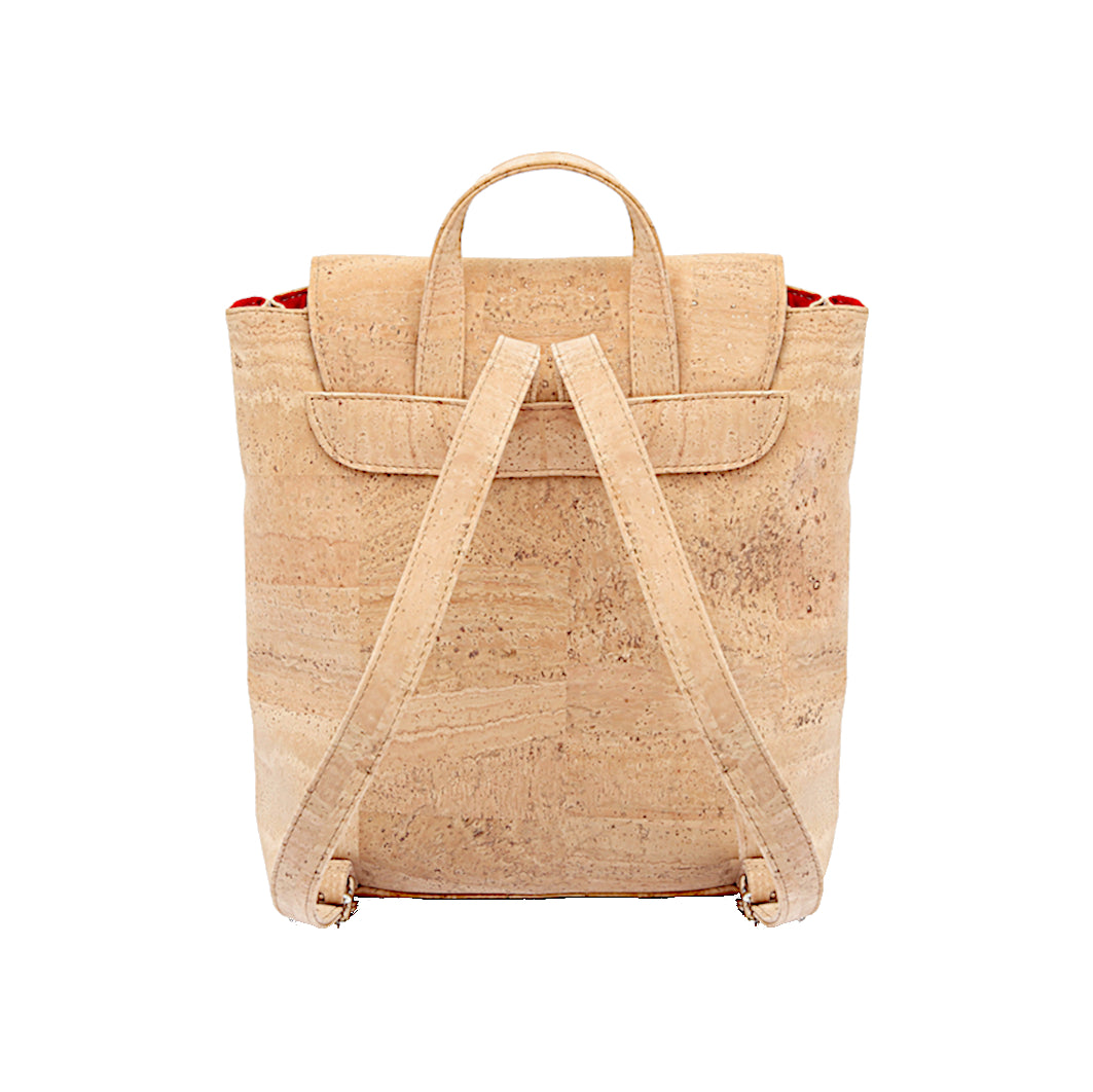 Cork Two Zippers Backpack - Cork and Company | Made in Portugal | Vegan Eco-Friendly Fashion
