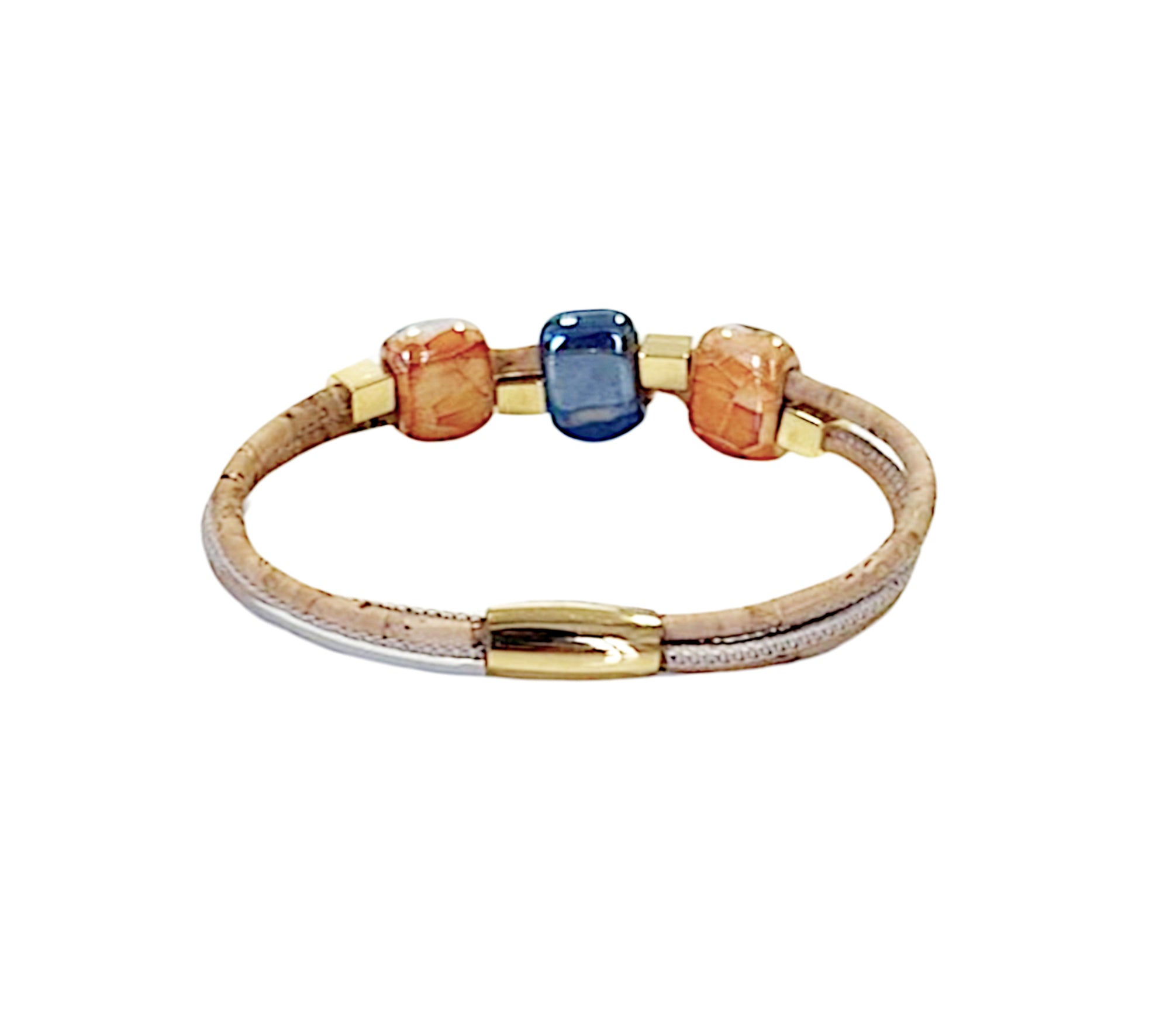 Cork Forest II (bracelet) - Cork and Company | Made in Portugal | Vegan Eco-Friendly Fashion