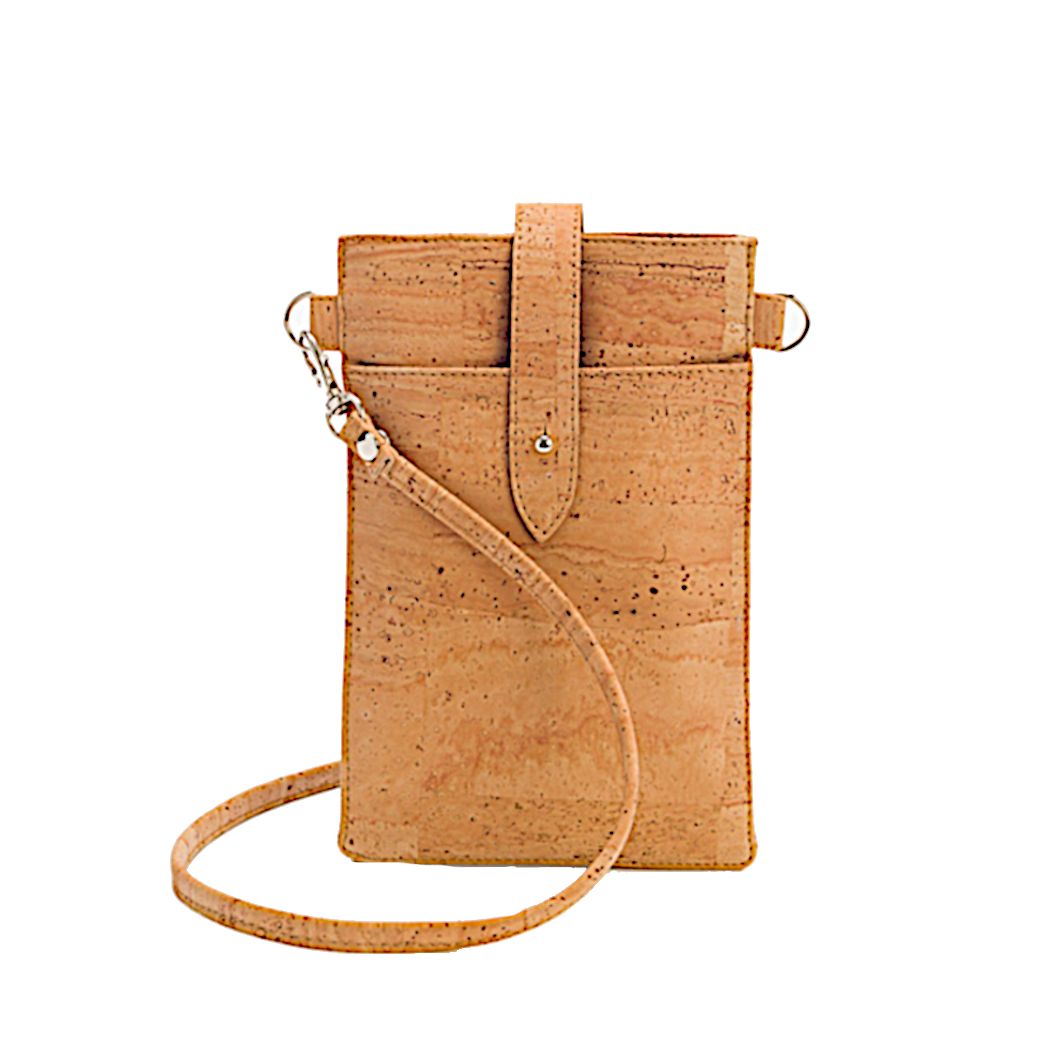 Cork Crossbody Pocket Bag - Cork and Company | Made in Portugal | Vegan Eco-Friendly Fashion