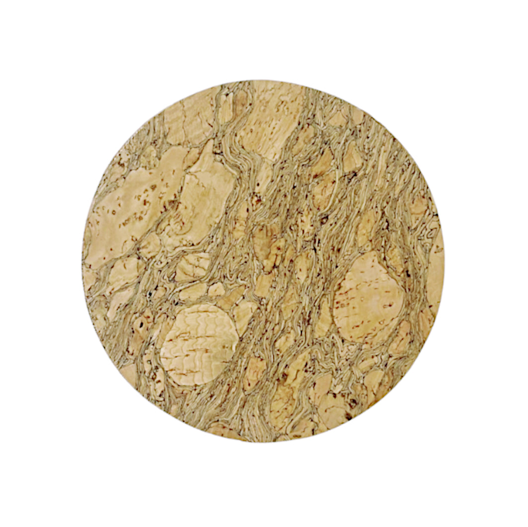 Cork Moon Coasters (set of 6) - Cork and Company | Made in Portugal | Vegan Eco-Friendly Fashion
