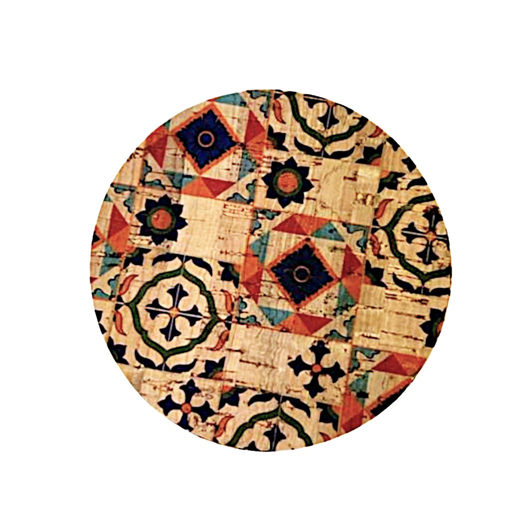 Cork Moon Coasters (set of 6) - Cork and Company | Made in Portugal | Vegan Eco-Friendly Fashion