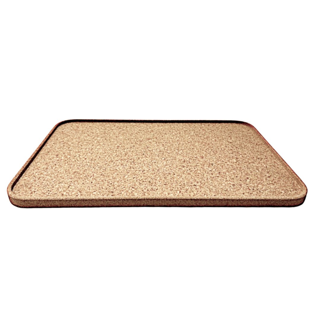 Cork Granulated Cork Tray (Rectangular) - Cork and Company | Made in Portugal | Vegan Eco-Friendly Fashion
