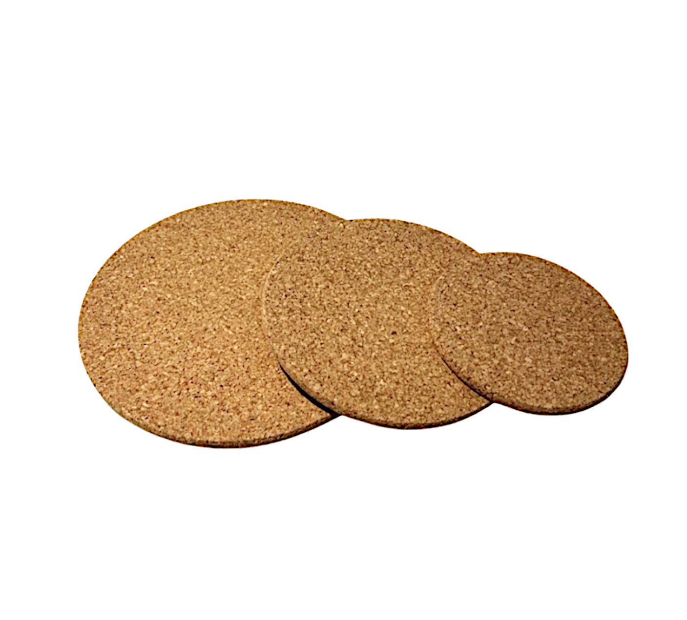 Cork Round Trivet (set of 3) - Cork and Company | Made in Portugal | Vegan Eco-Friendly Fashion