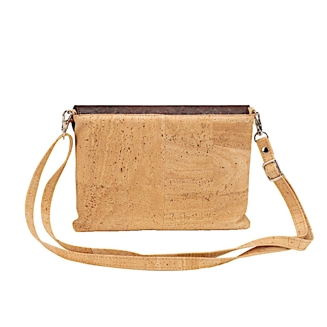 Cork Hermes Crossbody Bag - Cork and Company | Made in Portugal | Vegan Eco-Friendly Fashion