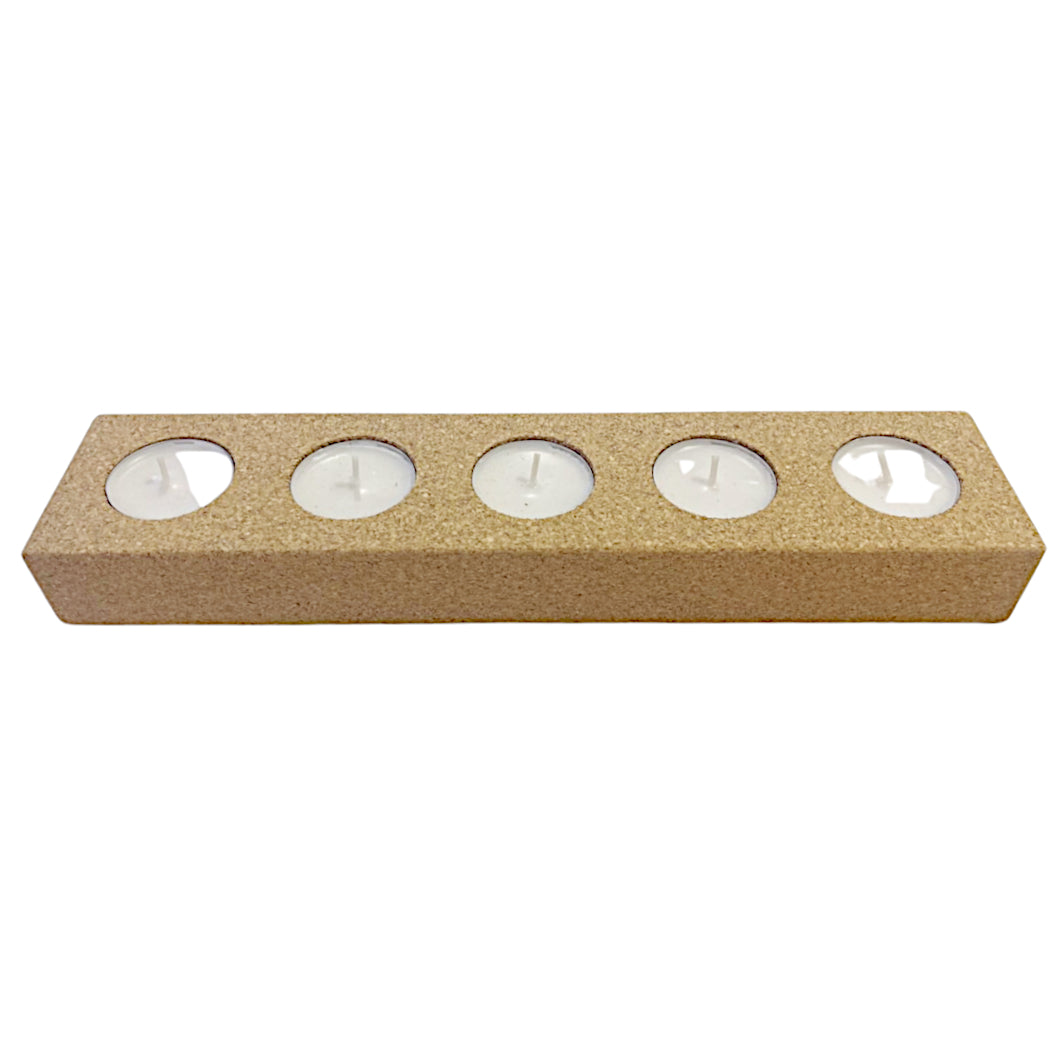Cork Brick - Tealight Holder - Cork and Company | Made in Portugal | Vegan Eco-Friendly Fashion