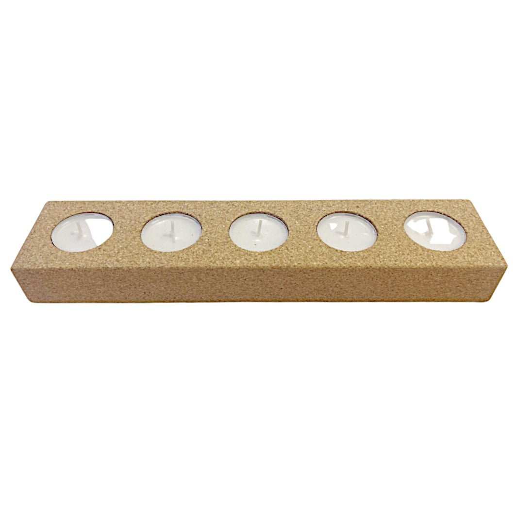 Cork Brick - Tealight Holder - Cork and Company | Made in Portugal | Vegan Eco-Friendly Fashion
