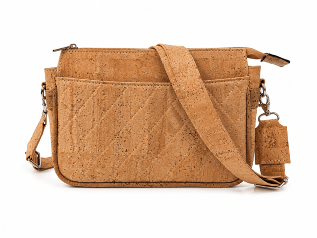 Cork Luna Crossbody Bag - Cork and Company | Made in Portugal | Vegan Eco-Friendly Fashion