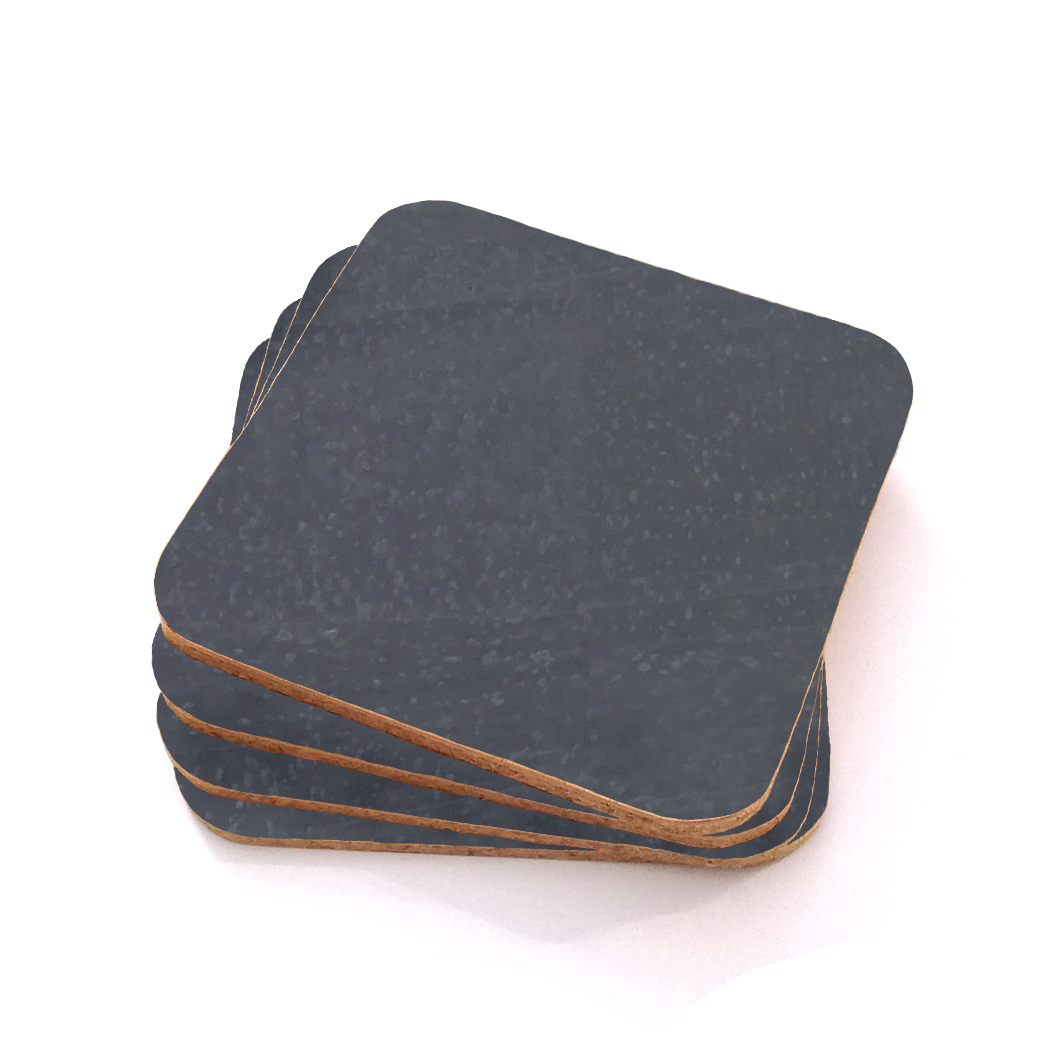 Cork Square Coasters (set of 4) - Cork and Company | Made in Portugal | Vegan Eco-Friendly Fashion