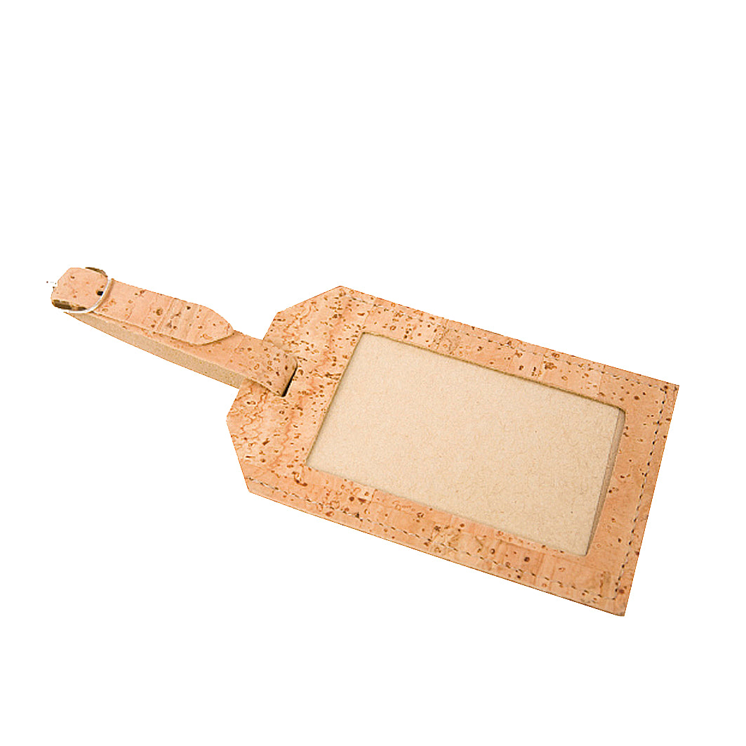 Cork Luggage Tag - Cork and Company | Made in Portugal | Vegan Eco-Friendly Fashion