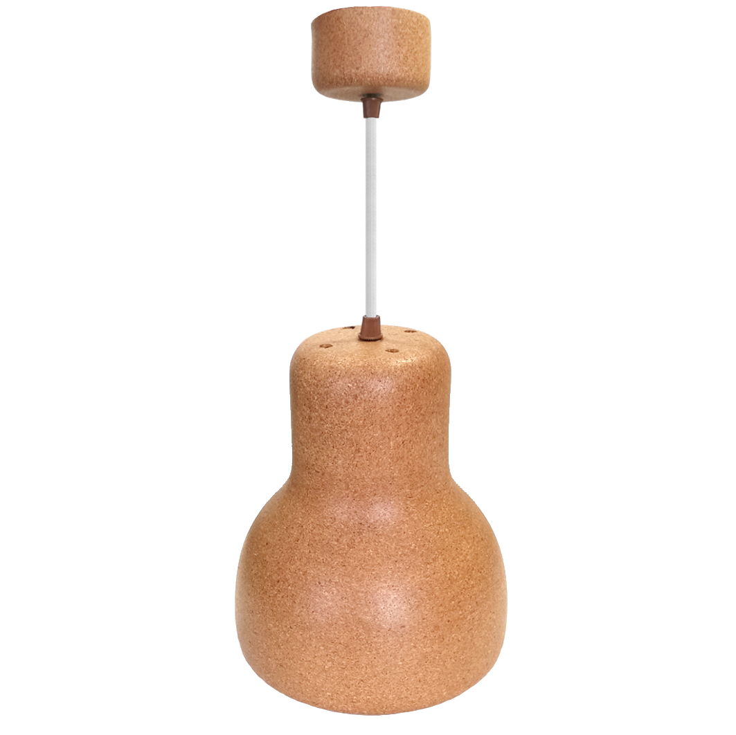 Cork Pear - Cork Lamp - Cork and Company | Made in Portugal | Vegan Eco-Friendly Fashion