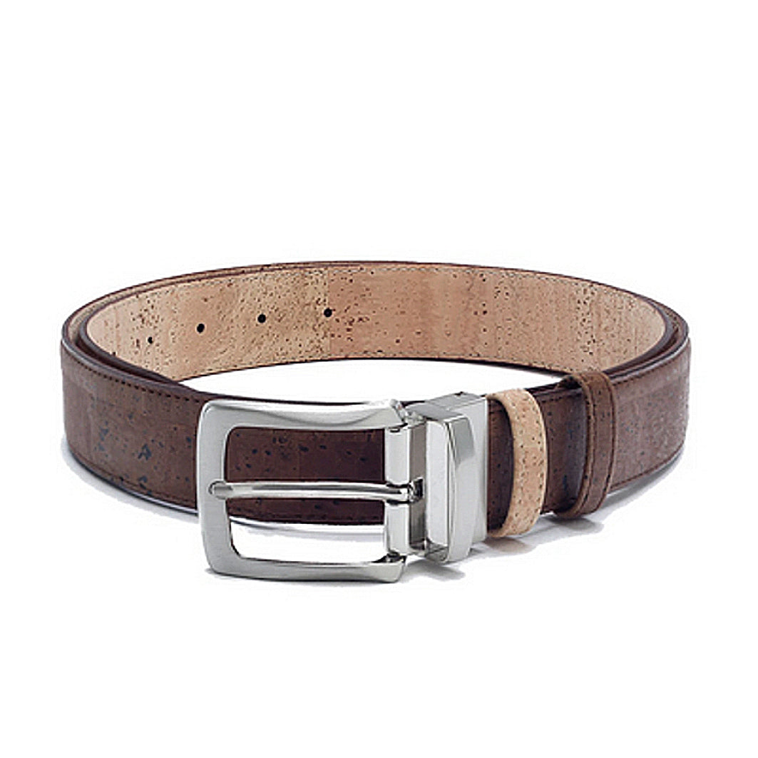 Cork Reversible Belt - Cork and Company | Made in Portugal | Vegan Eco-Friendly Fashion