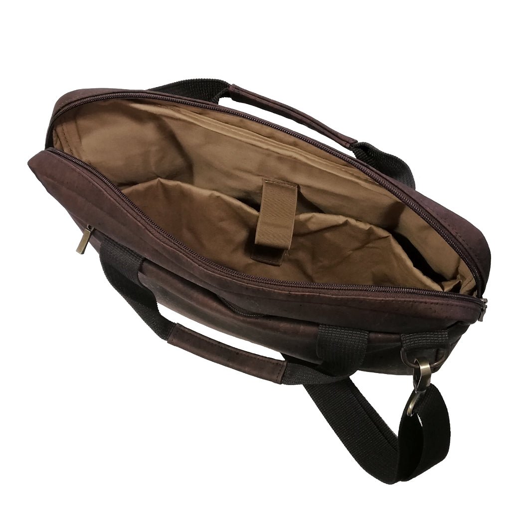Cork Laptop Briefcase - Cork and Company | Made in Portugal | Vegan Eco-Friendly Fashion