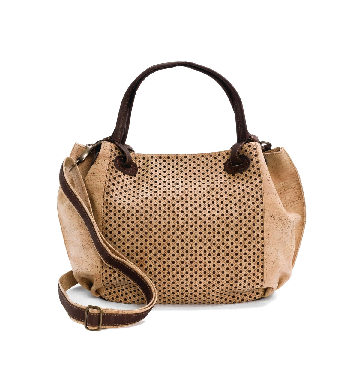 Cork Dotty Handbag - Cork and Company | Made in Portugal | Vegan Eco-Friendly Fashion