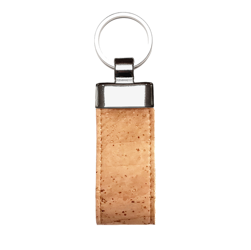Cork Classic Keyring - Cork and Company | Made in Portugal | Vegan Eco-Friendly Fashion