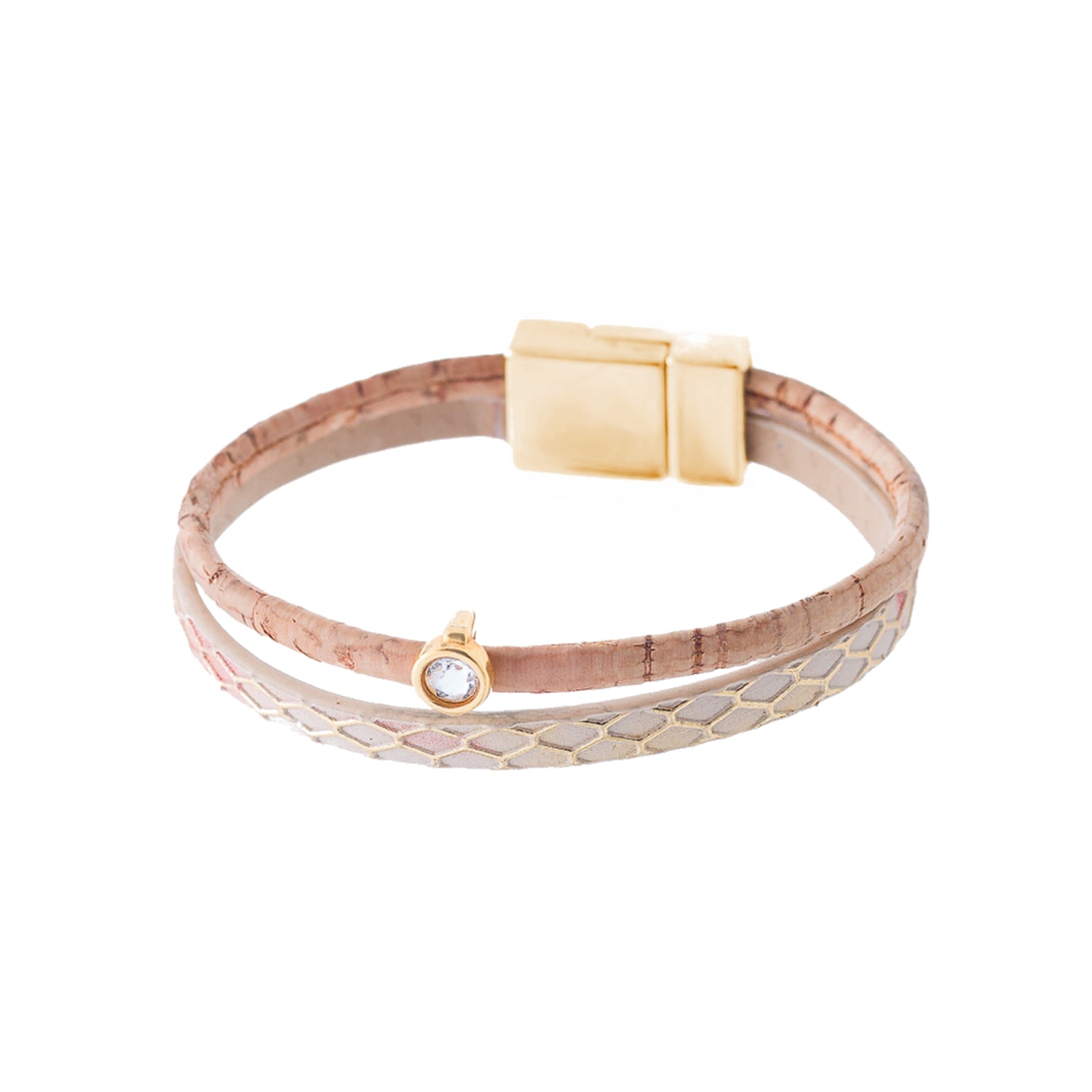 Cork Royal (bracelet) - Cork and Company | Made in Portugal | Vegan Eco-Friendly Fashion