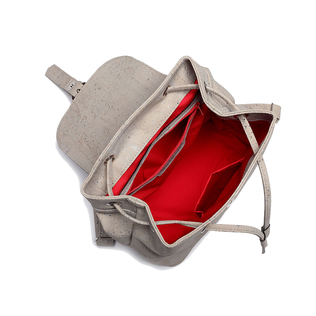 Cork Drawstring Backpack - Cork and Company | Made in Portugal | Vegan Eco-Friendly Fashion