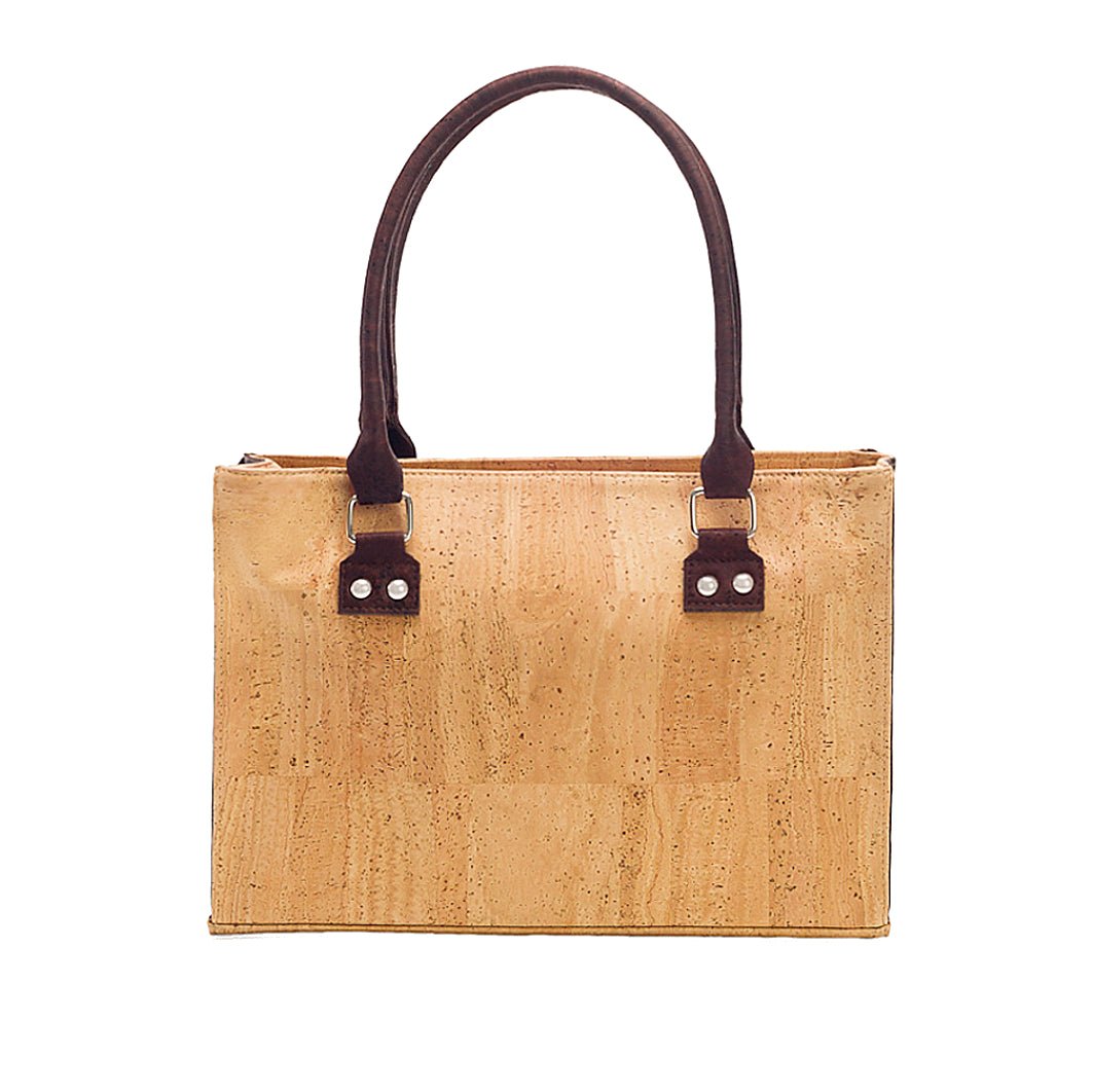 Cork Bicolor tote - Cork and Company | Made in Portugal | Vegan Eco-Friendly Fashion