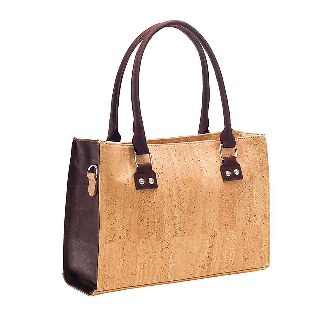 Cork Bicolor tote - Cork and Company | Made in Portugal | Vegan Eco-Friendly Fashion