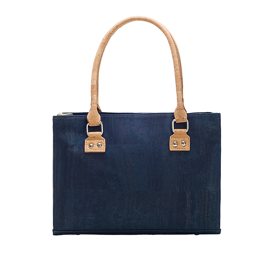 Cork Bicolor tote - Cork and Company | Made in Portugal | Vegan Eco-Friendly Fashion