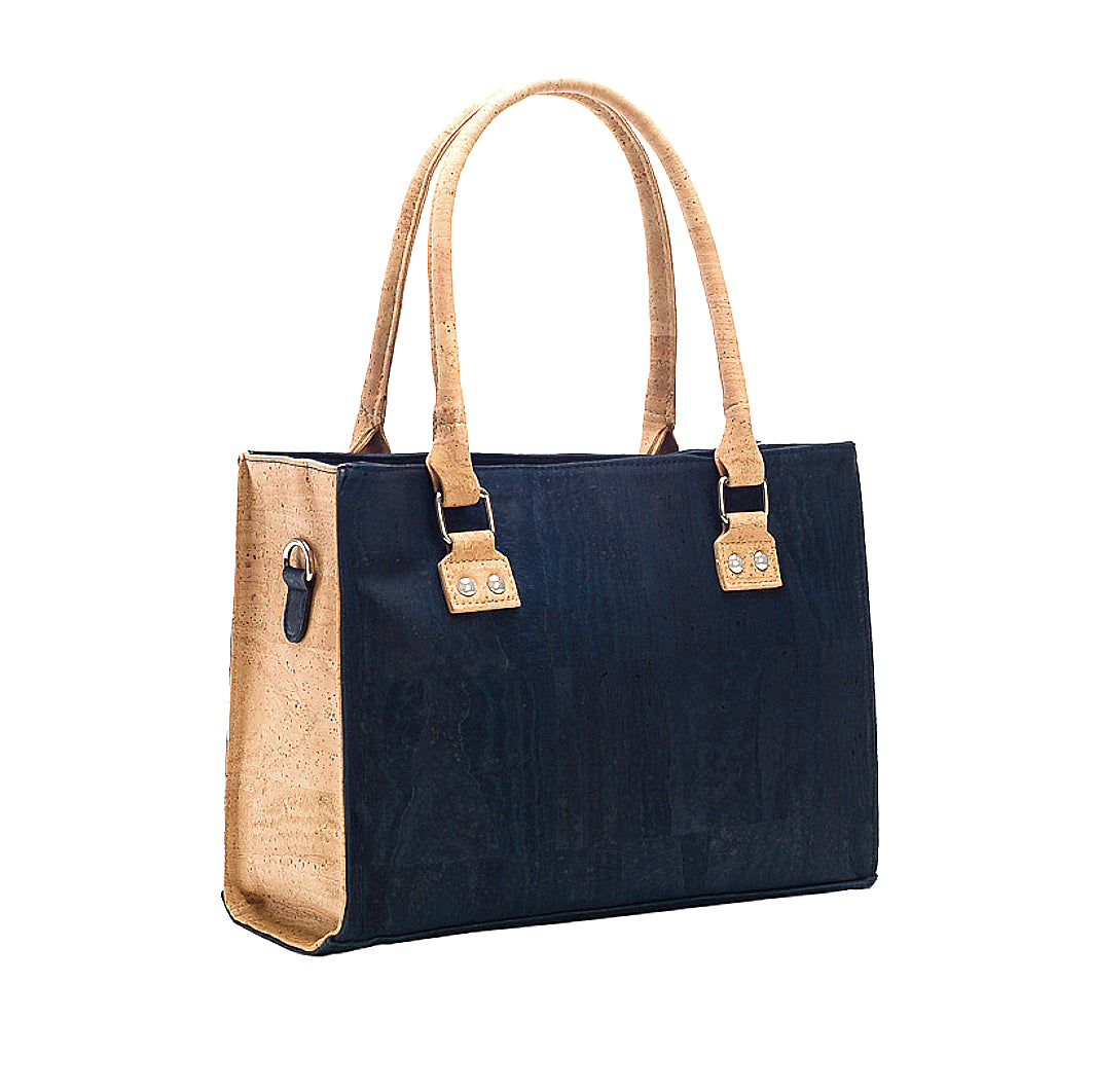 Cork Bicolor tote - Cork and Company | Made in Portugal | Vegan Eco-Friendly Fashion