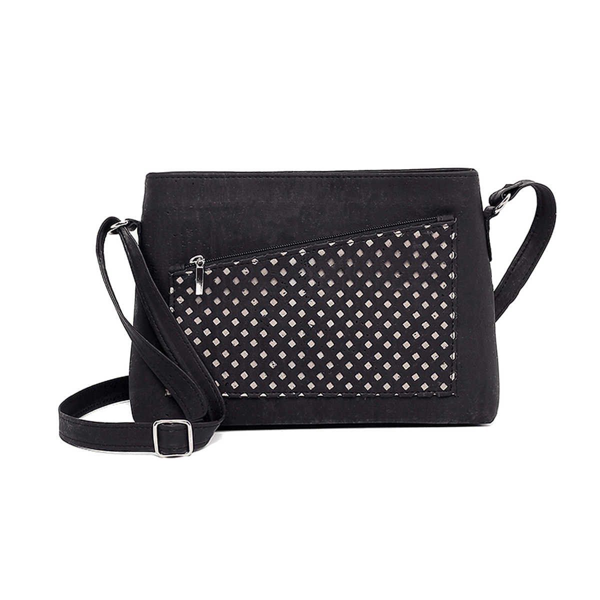 Cork Trellis Hill Bag - Cork and Company | Made in Portugal | Vegan Eco-Friendly Fashion