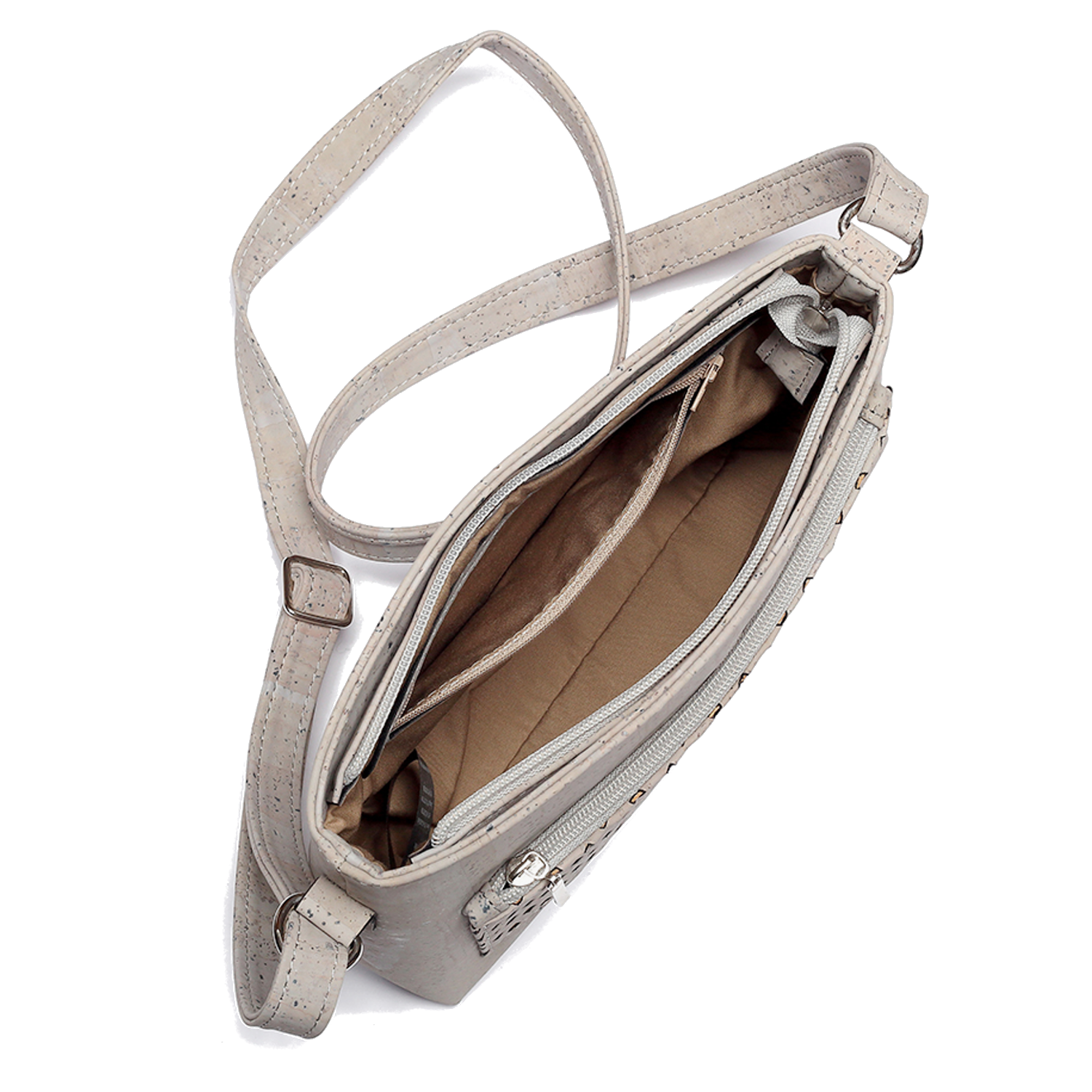 Cork Trellis Hill Bag - Cork and Company | Made in Portugal | Vegan Eco-Friendly Fashion