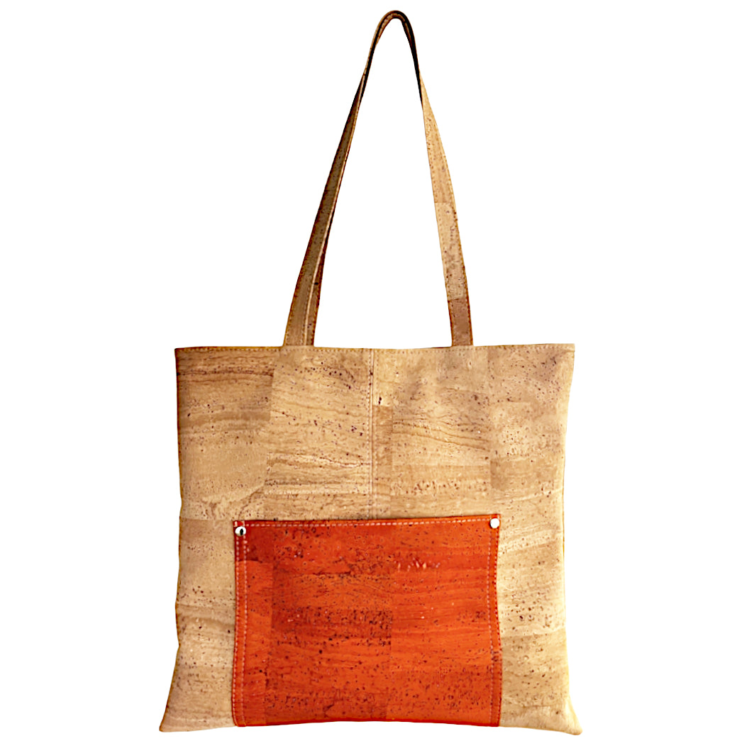 Cork Square shopping bag - Cork and Company | Made in Portugal | Vegan Eco-Friendly Fashion