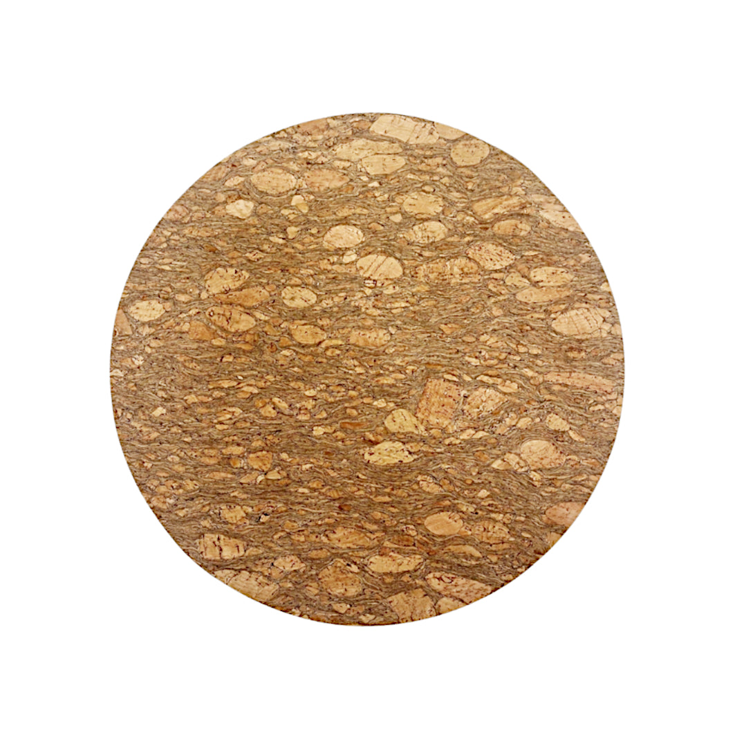 Cork Round Placemat - Cork and Company | Made in Portugal | Vegan Eco-Friendly Fashion