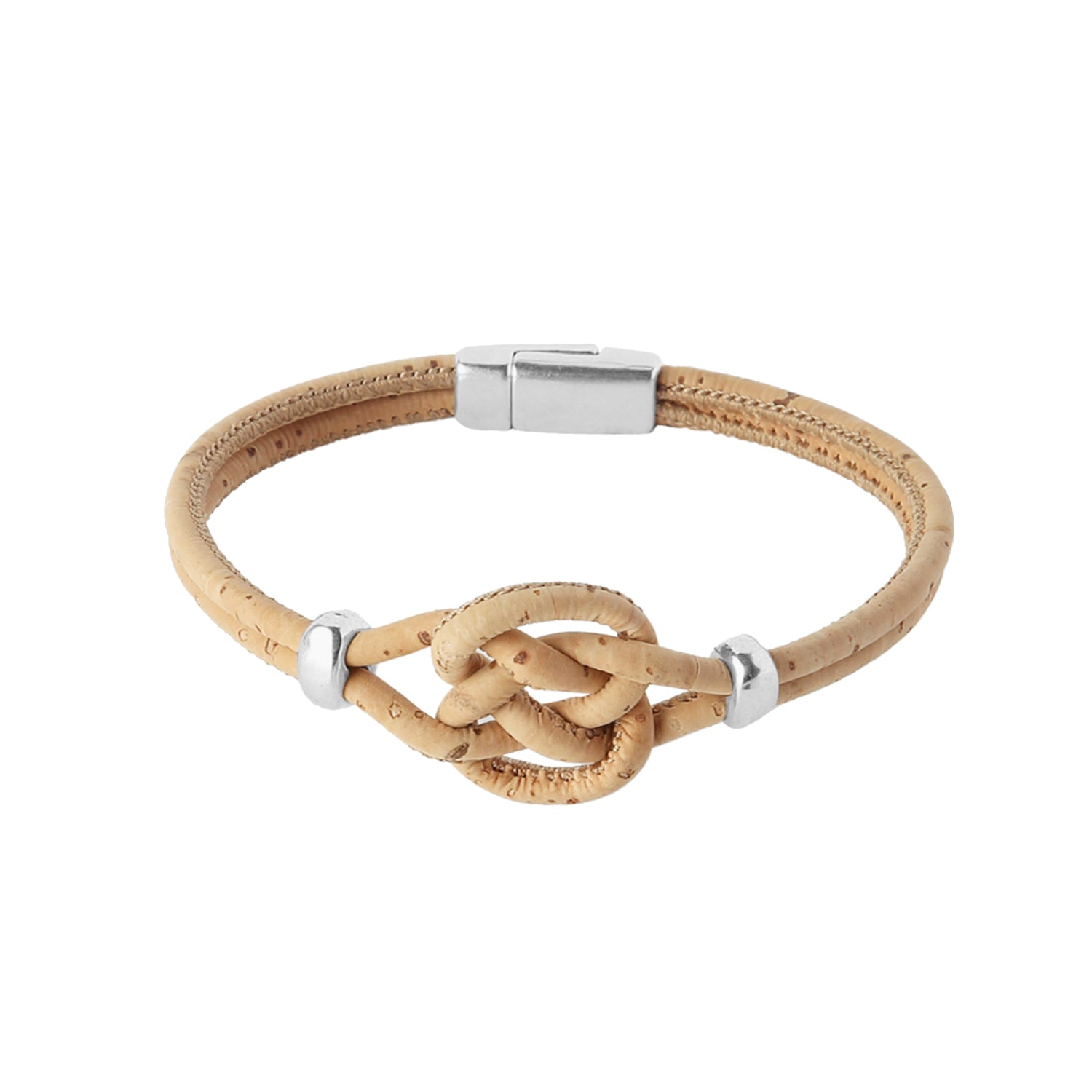 Cork Tangled (bracelet) - Cork and Company | Made in Portugal | Vegan Eco-Friendly Fashion