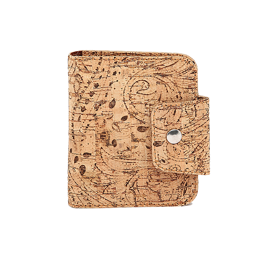 Cork Button Wallet - Cork and Company | Made in Portugal | Vegan Eco-Friendly Fashion