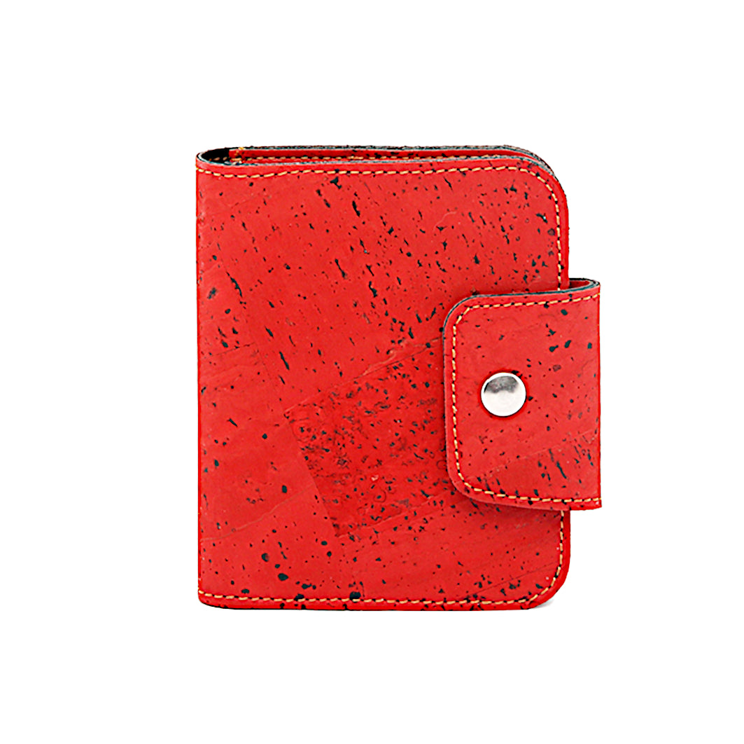 Cork Button Wallet - Cork and Company | Made in Portugal | Vegan Eco-Friendly Fashion