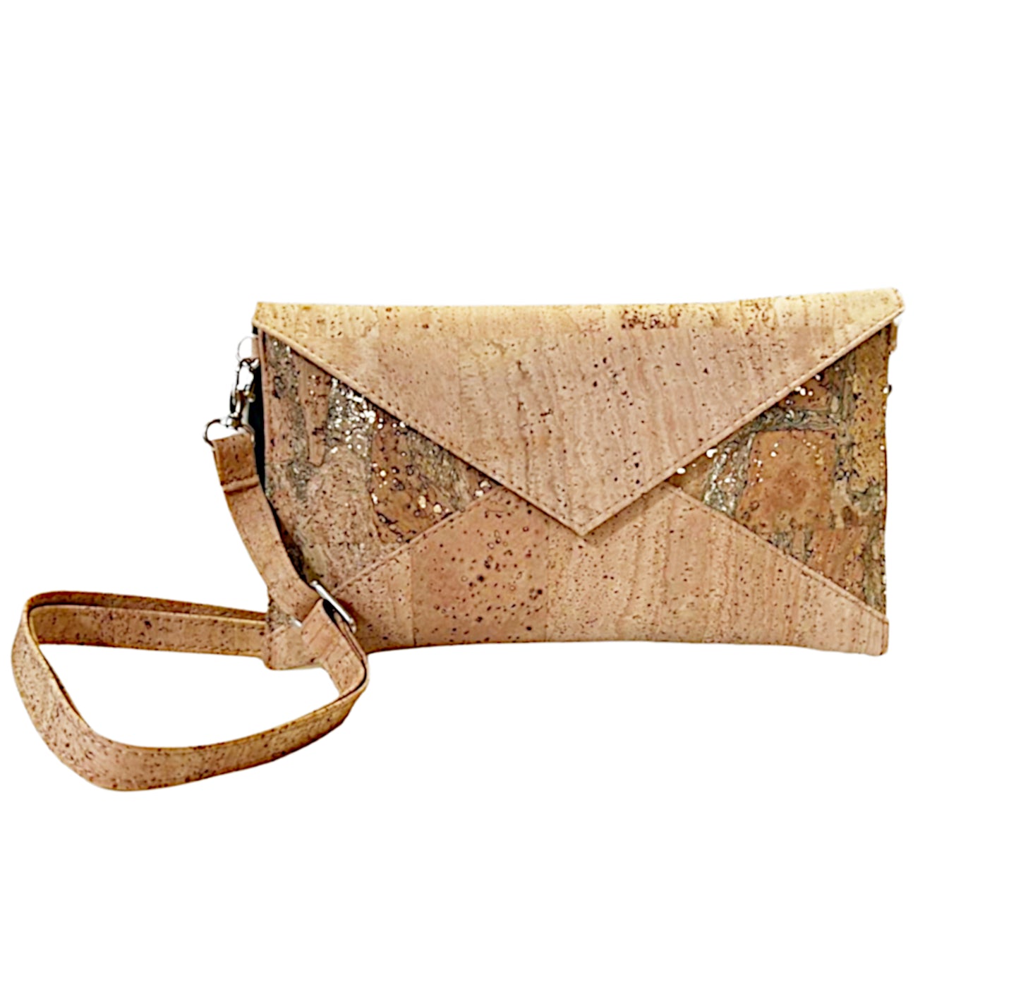 Cork Tricolor Purse - Cork and Company | Made in Portugal | Vegan Eco-Friendly Fashion