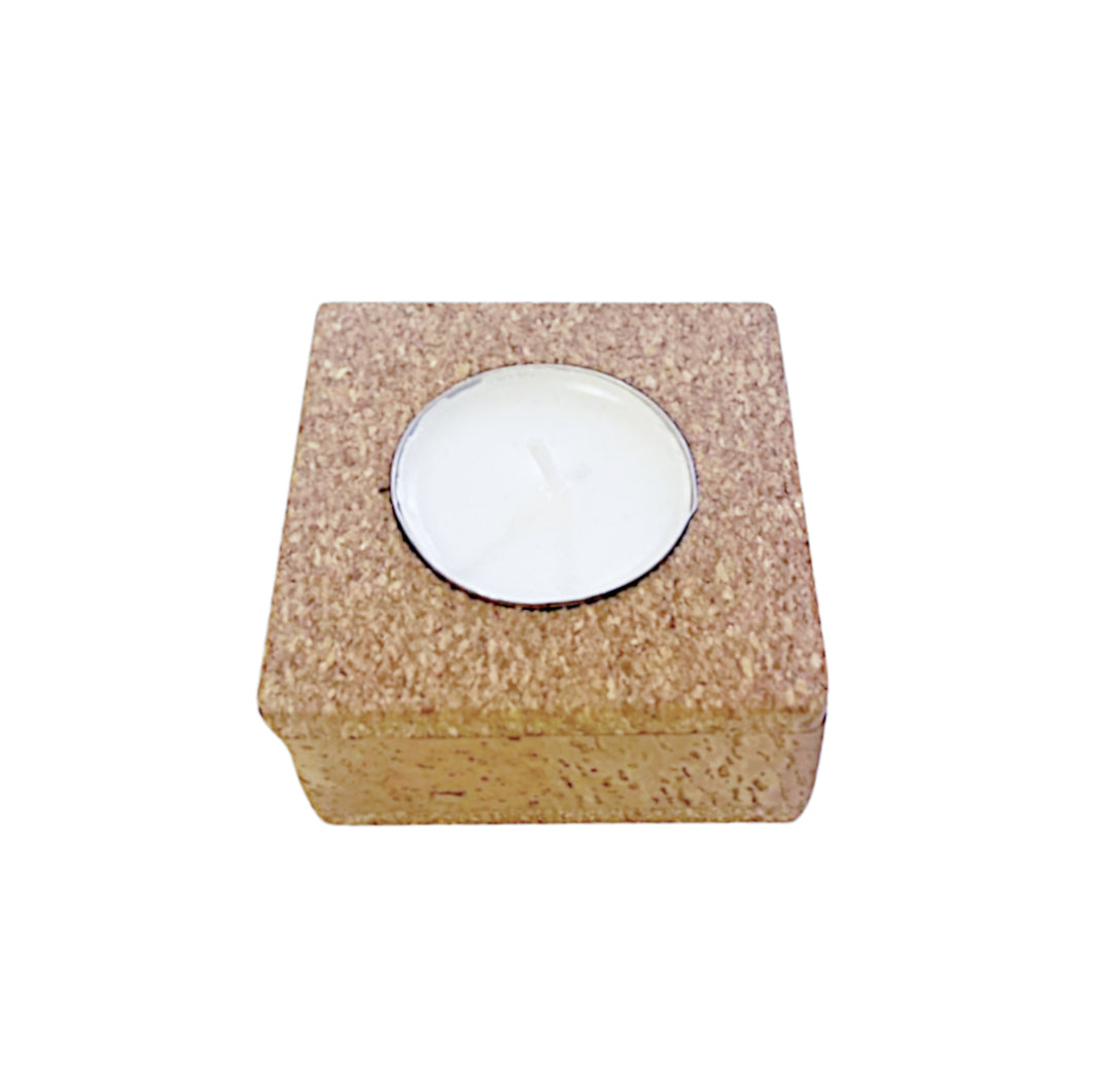 Cork Prism - Tealight Holder - Cork and Company | Made in Portugal | Vegan Eco-Friendly Fashion