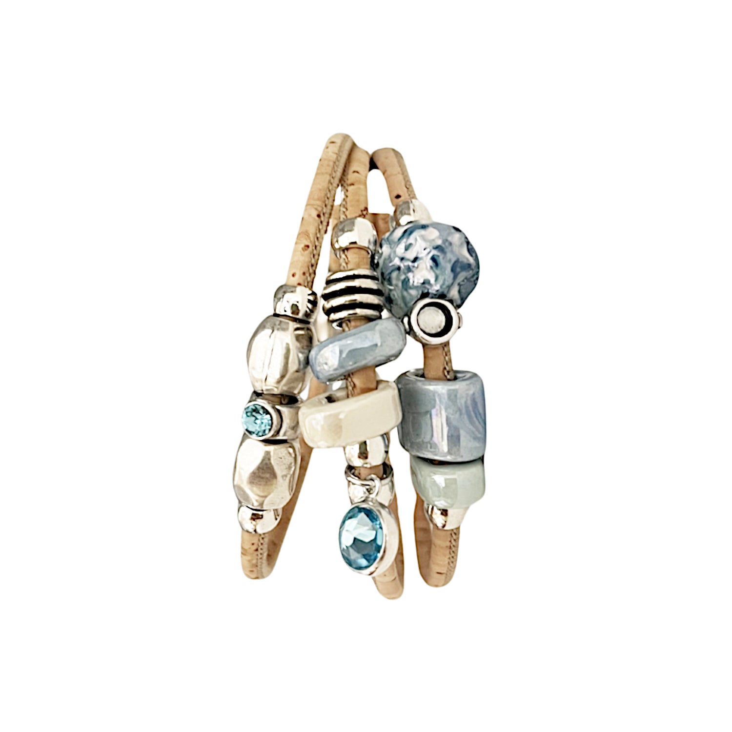 Cork Hydra Set (bracelets) - Cork and Company | Made in Portugal | Vegan Eco-Friendly Fashion