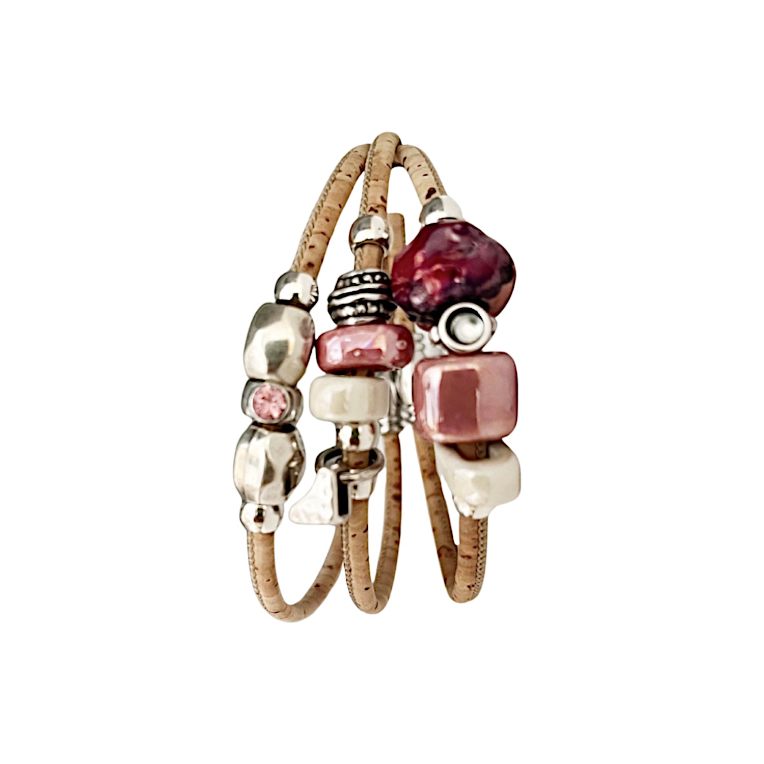 Cork Hydra Set (bracelets) - Cork and Company | Made in Portugal | Vegan Eco-Friendly Fashion