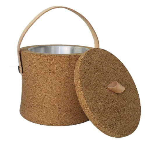 Cork Small Ice Bucket - Cork and Company | Made in Portugal | Vegan Eco-Friendly Fashion