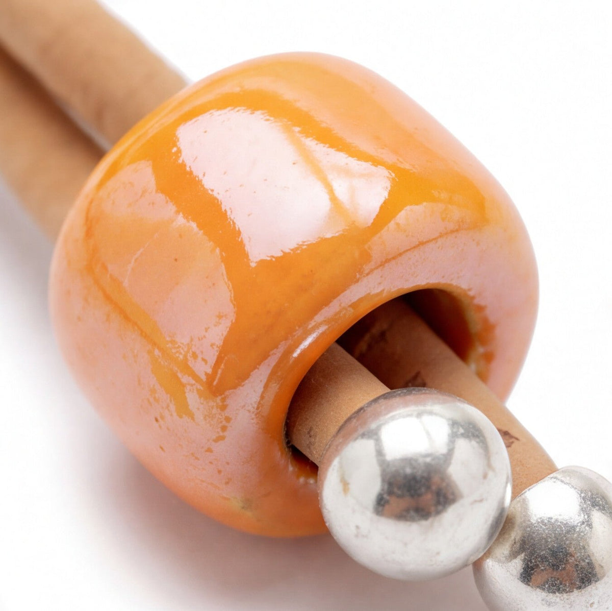 Cork Joy - Orange (earrings) - Cork and Company | Made in Portugal | Vegan Eco-Friendly Fashion