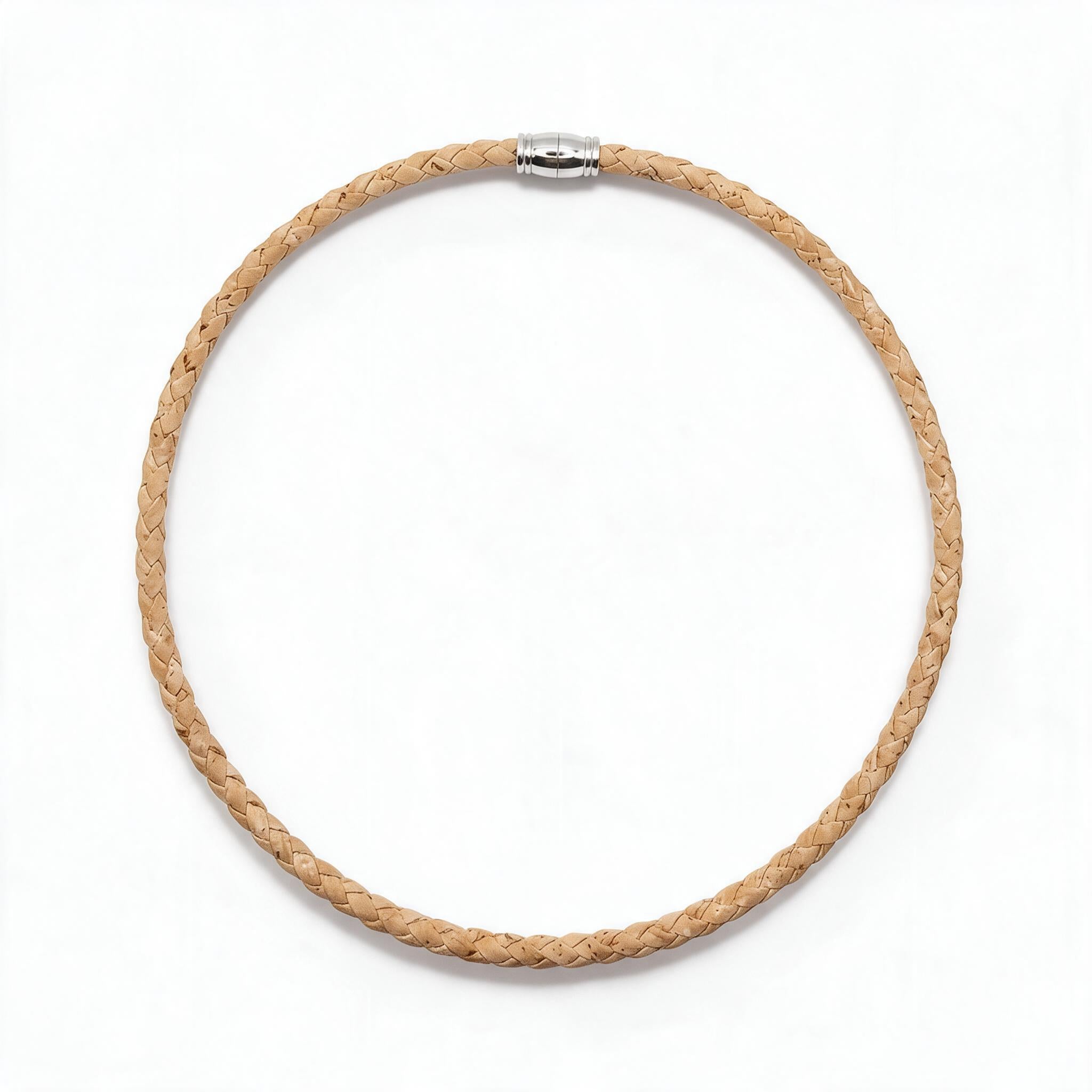 Minimal Cork Necklace