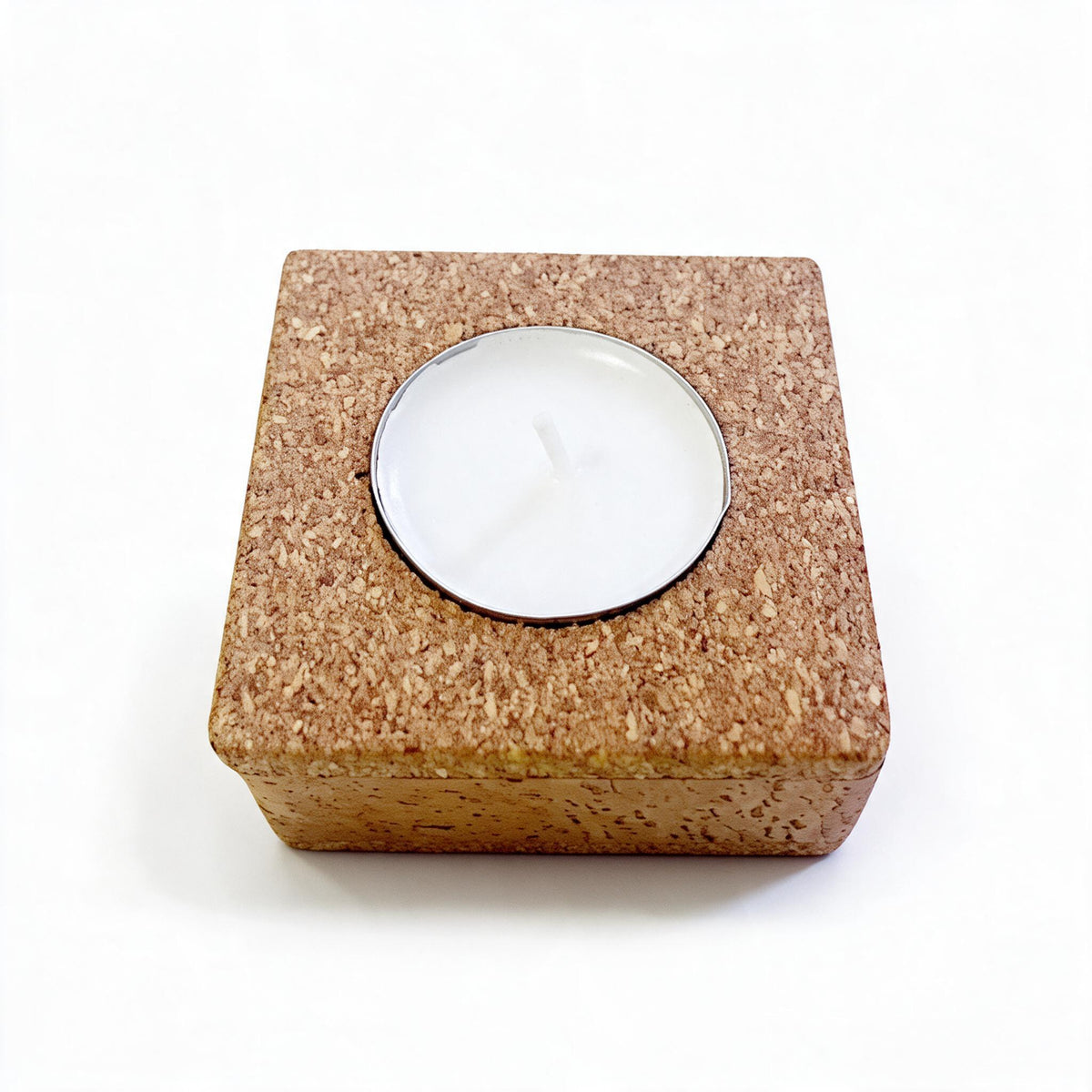 Cork Prism - Tealight Holder - Cork and Company | Made in Portugal | Vegan Eco-Friendly Fashion