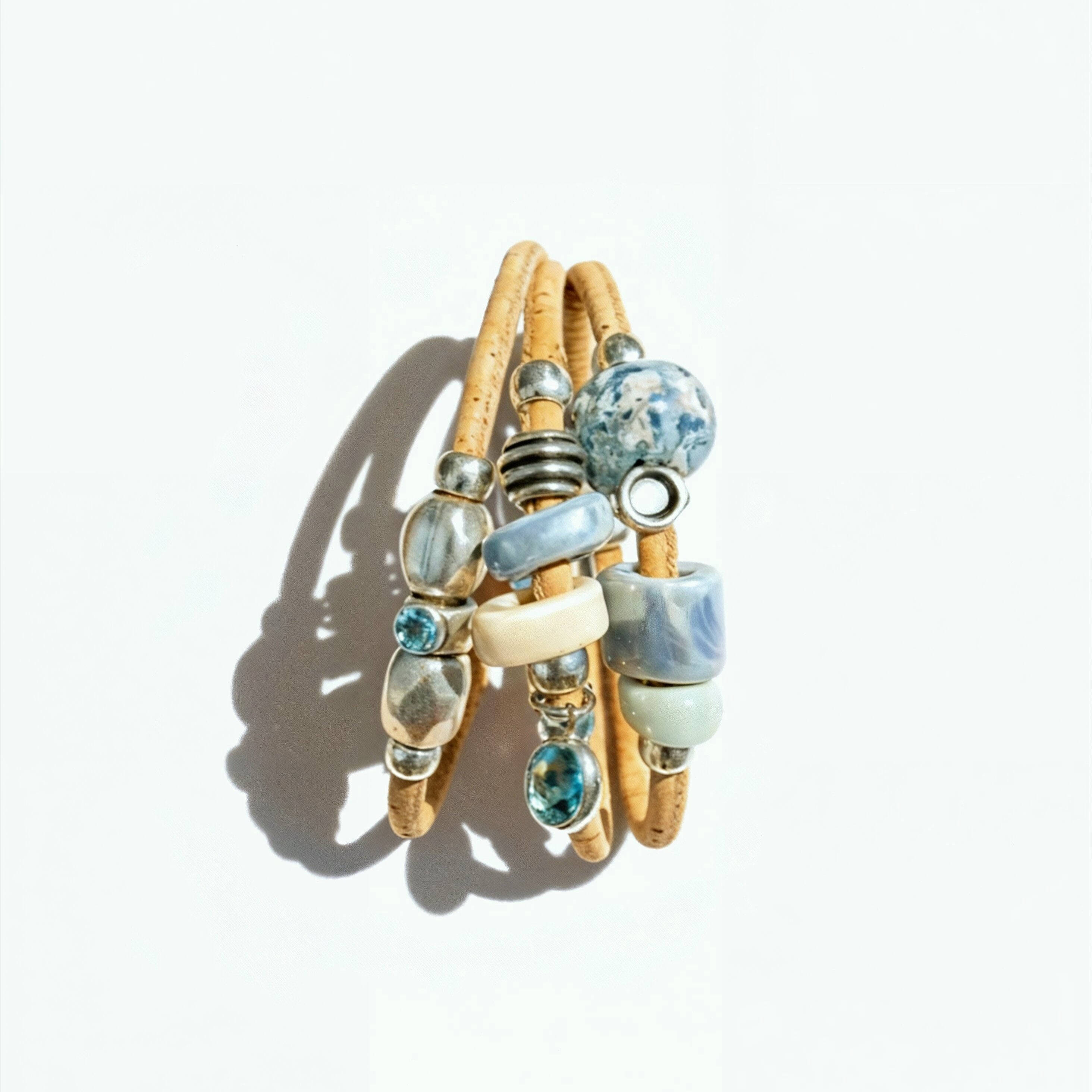 Cork Hydra Set (bracelets) - Cork and Company | Made in Portugal | Vegan Eco-Friendly Fashion