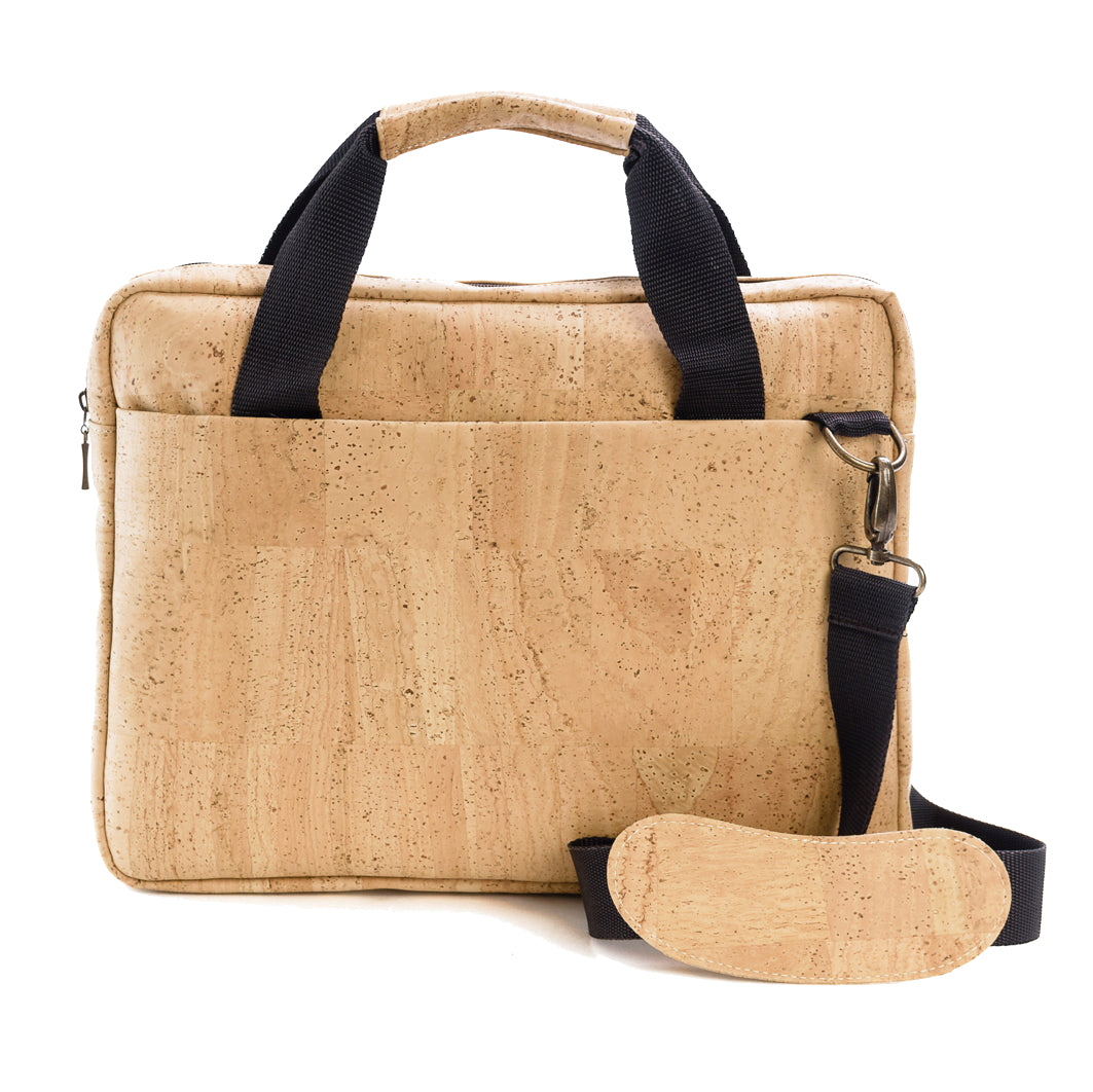 Cork Laptop Briefcase - Cork and Company | Made in Portugal | Vegan Eco-Friendly Fashion