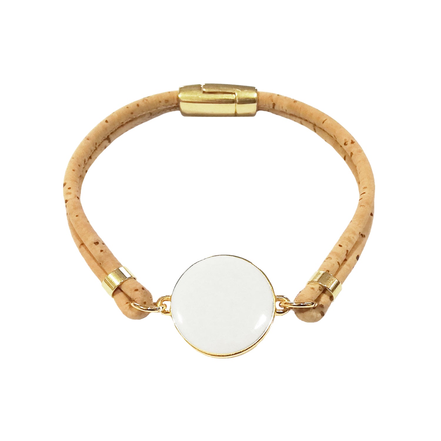 Cork Luna (bracelet) - Cork and Company | Made in Portugal | Vegan Eco-Friendly Fashion